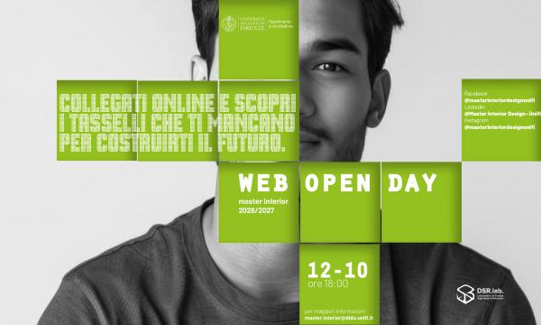 WEB OPEN DAY - MASTER INTERIOR DESIGN